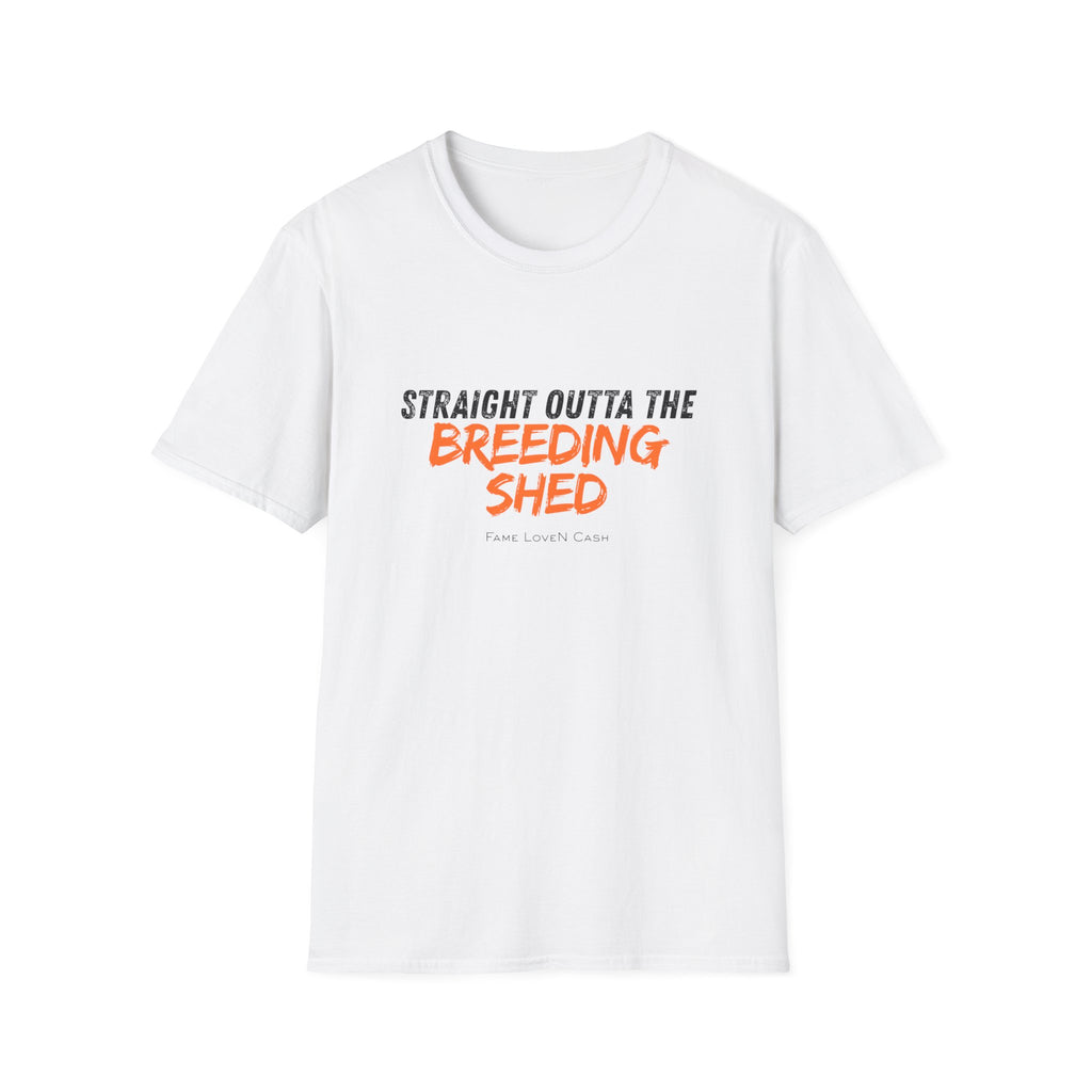 Straight Outta the Breeding Shed T-Shirt | Stallion Life
