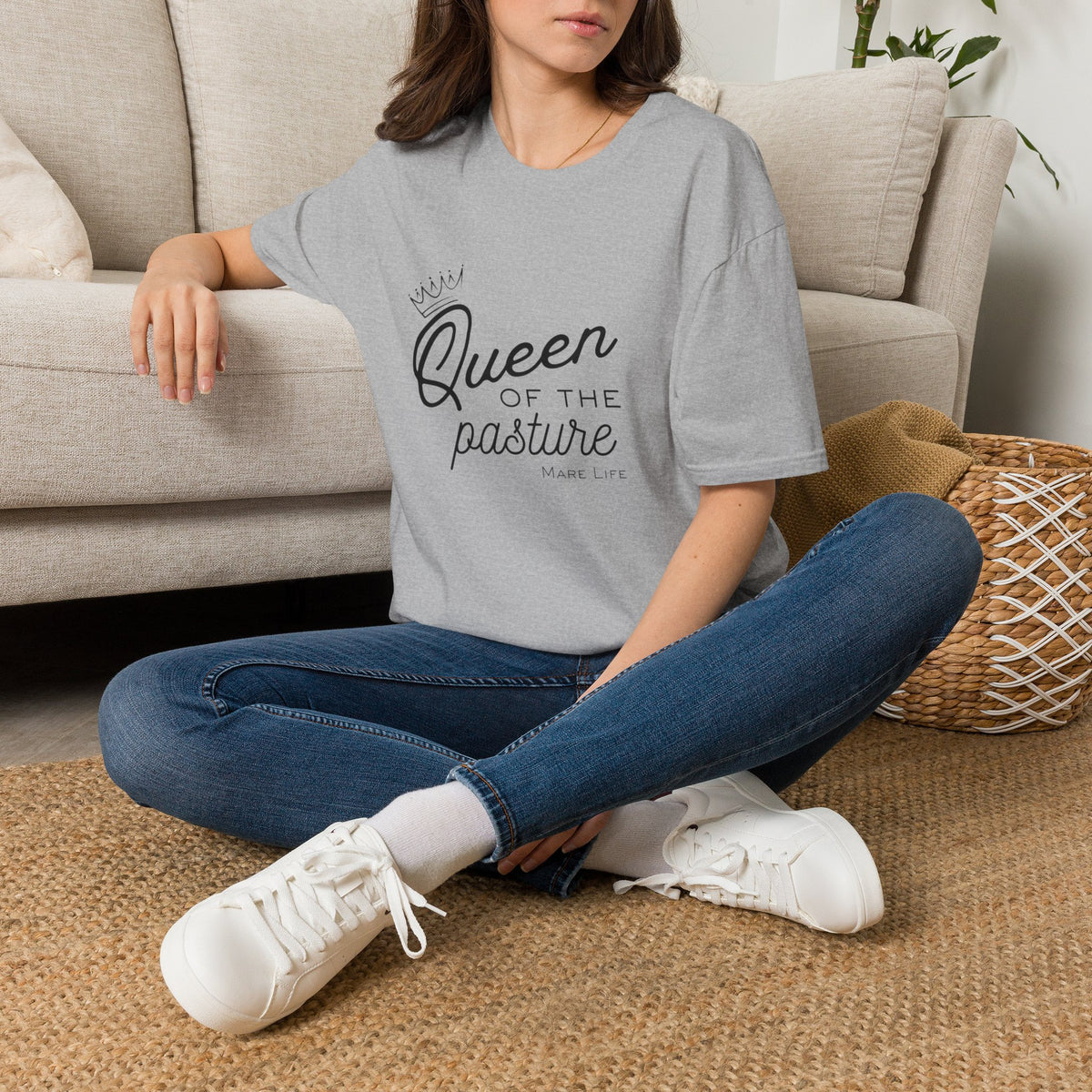 Queen of the Pasture T-Shirt | Mare Life with Crown