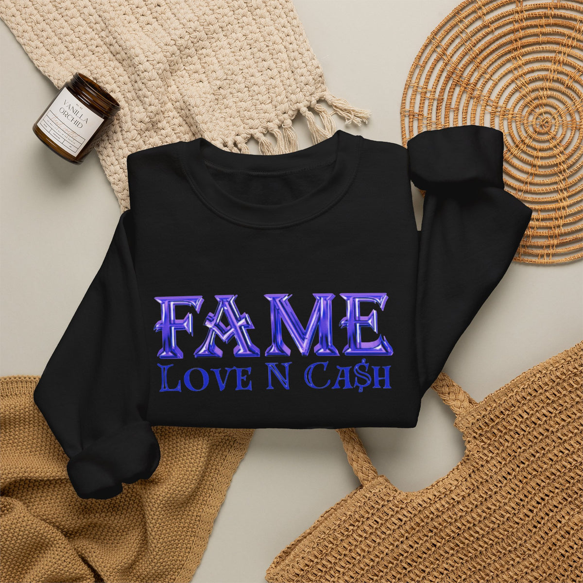 Fame Love N Cash Crewneck Sweatshirt