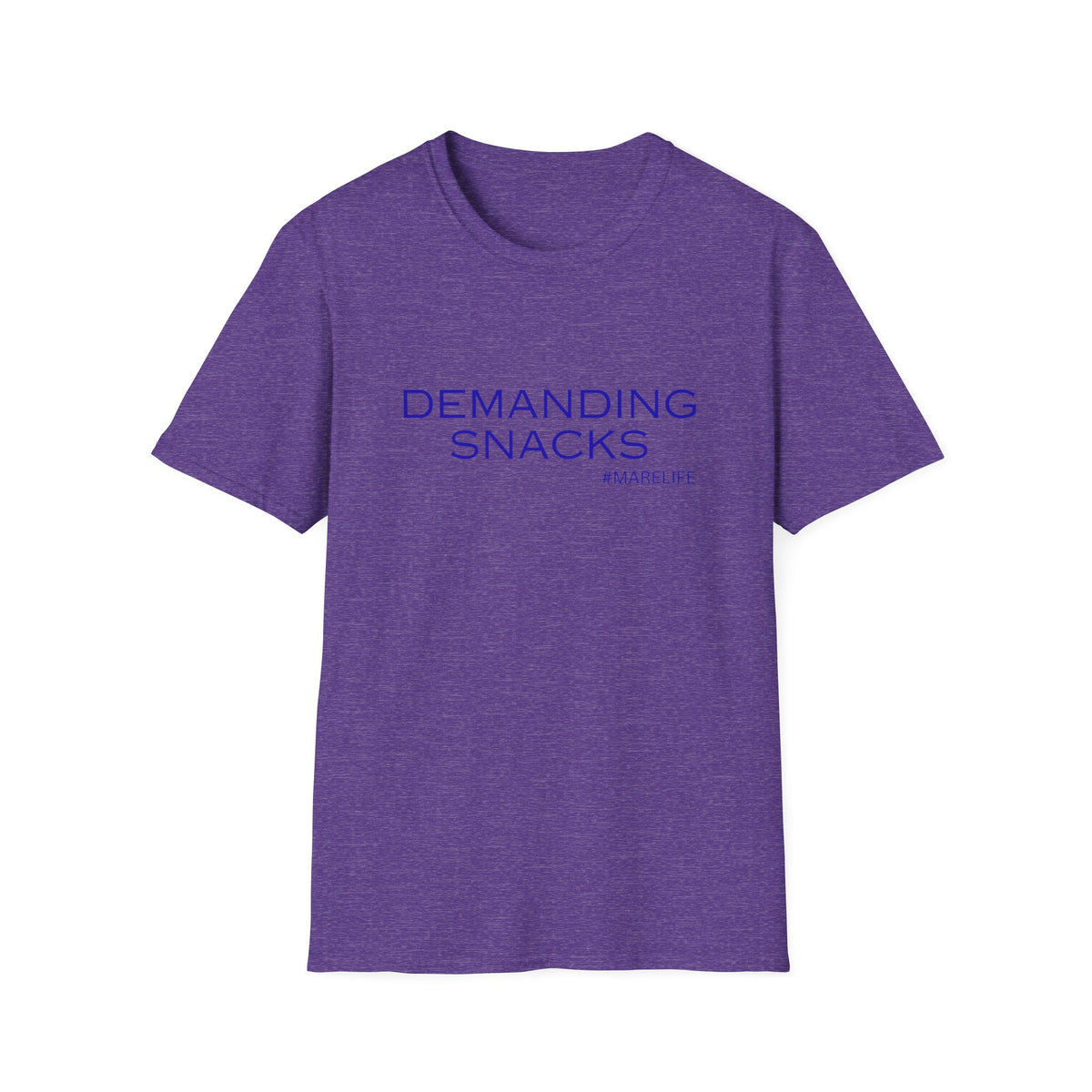 DEMANDING SNACKS T-Shirt | Funny Food Slogan Tee #MARELIFE