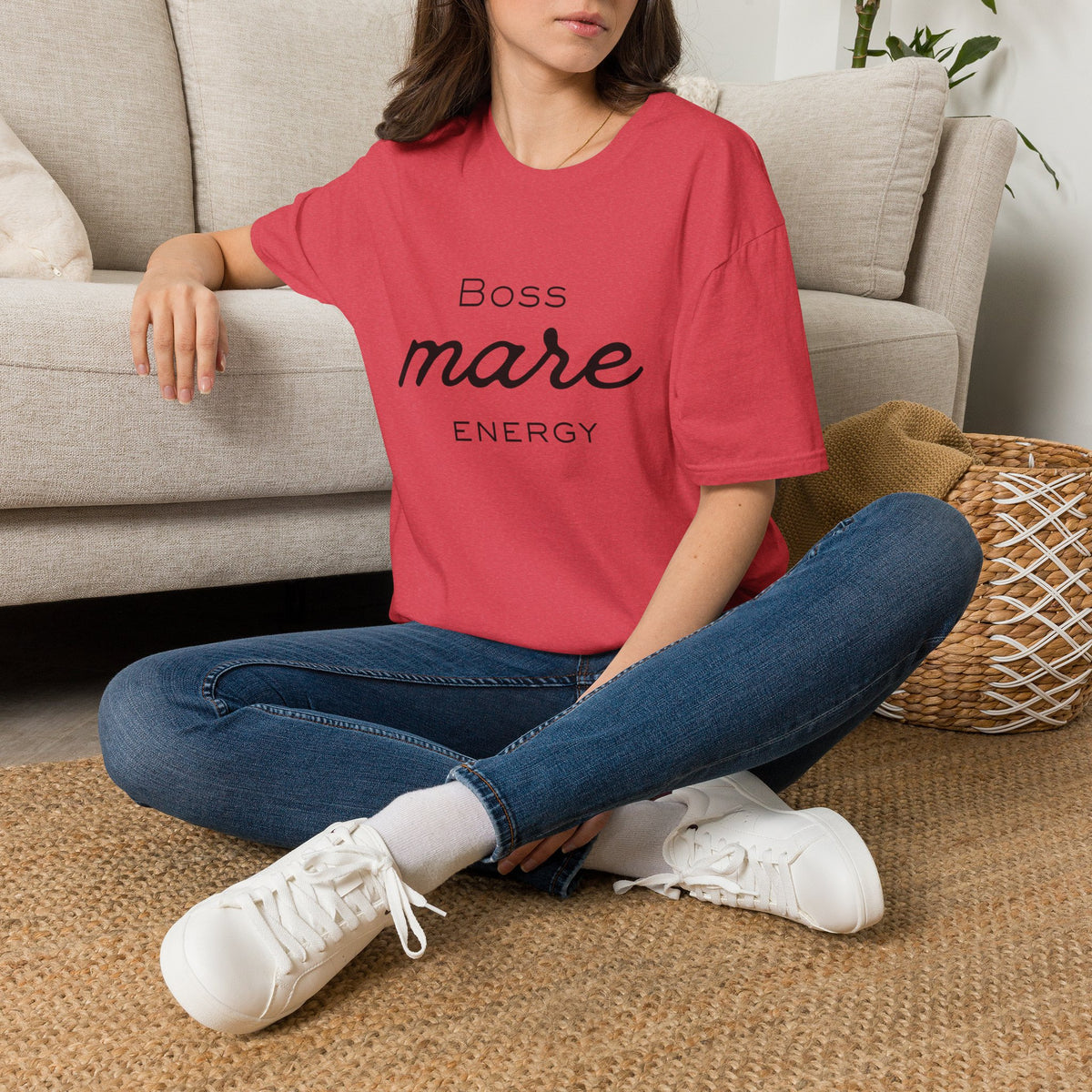 Boss Mare Energy T-Shirt | Horse Mom Tee