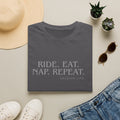 Ride. Eat. Nap. Repeat. T-Shirt | Gelding Life equestrian slogan tee