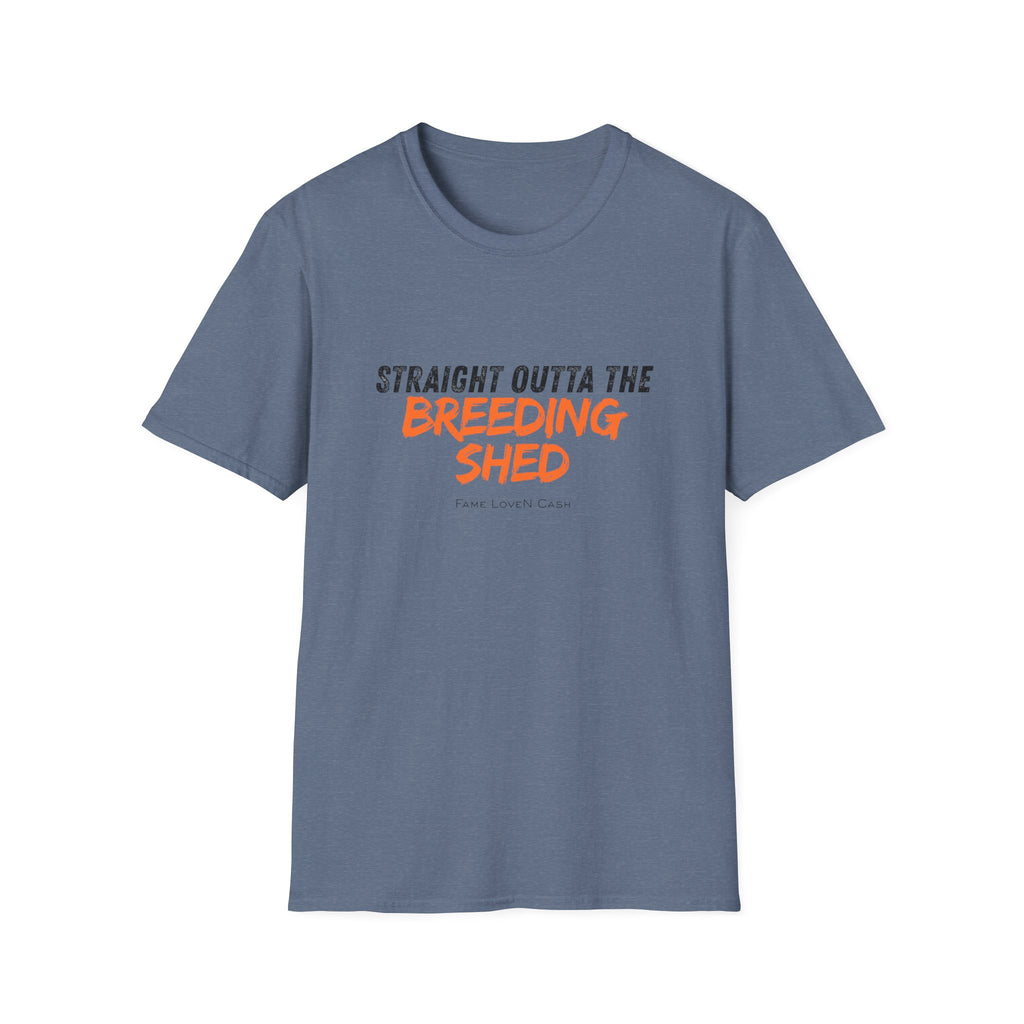 Straight Outta the Breeding Shed T-Shirt | Stallion Life