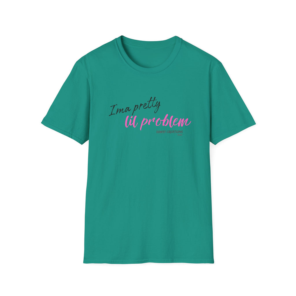 I’m a Pretty Lil Problem Tee — Feminine Statement Graphic T-Shirt
