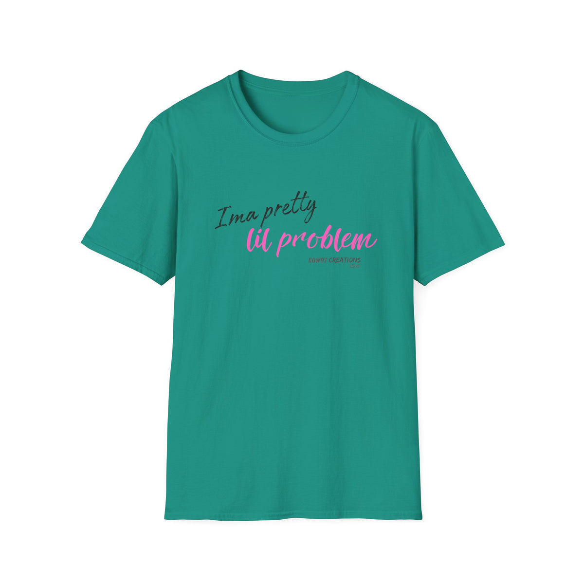 I’m a Pretty Lil Problem Tee — Feminine Statement Graphic T-Shirt