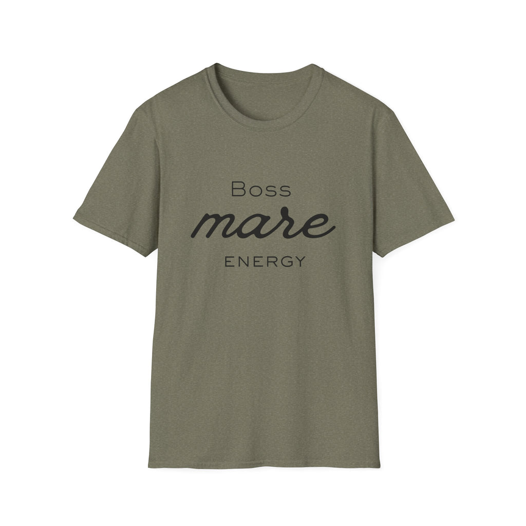 Boss Mare Energy T-Shirt | Horse Mom Tee