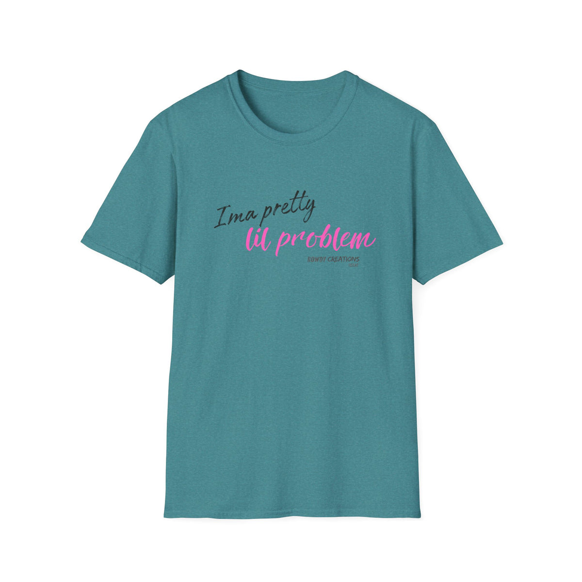I’m a Pretty Lil Problem Tee — Feminine Statement Graphic T-Shirt
