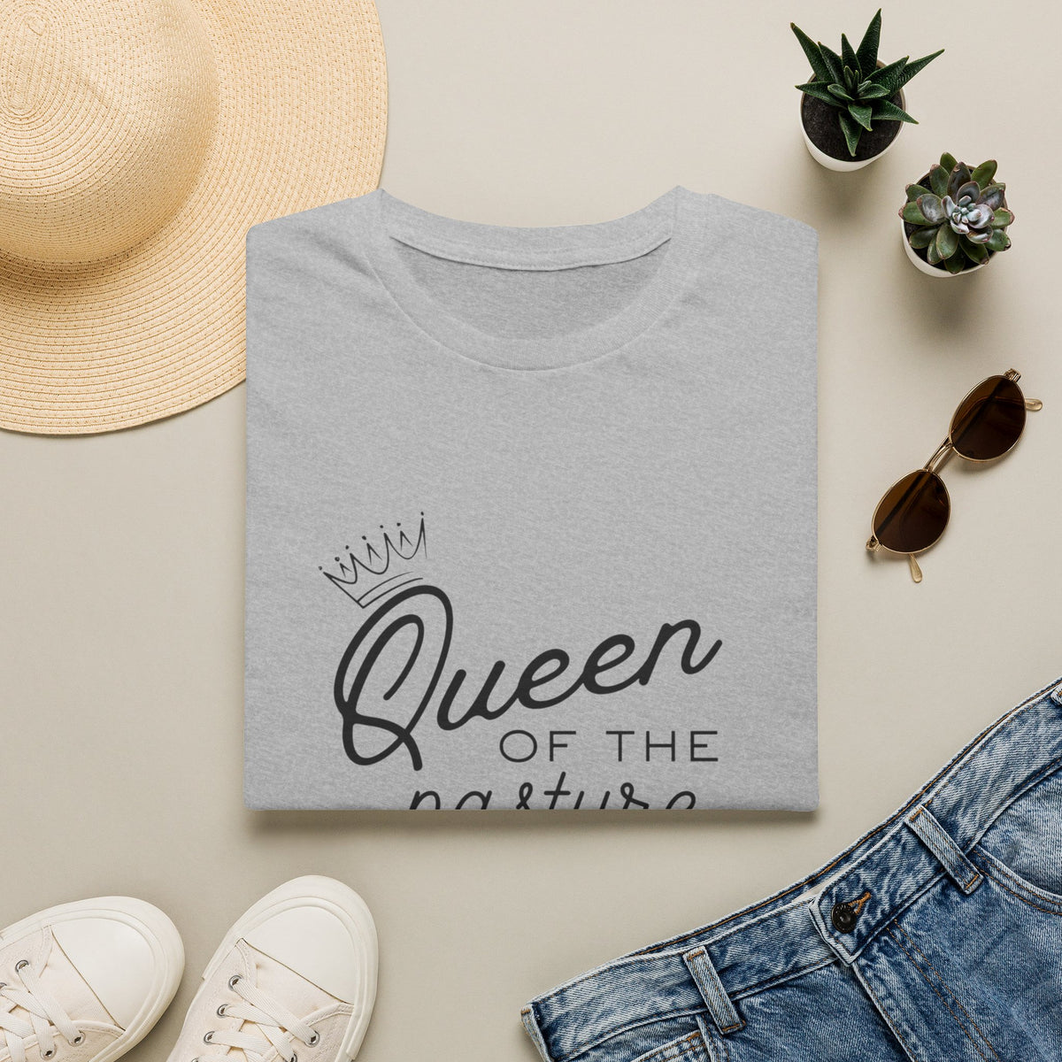 Queen of the Pasture T-Shirt | Mare Life with Crown
