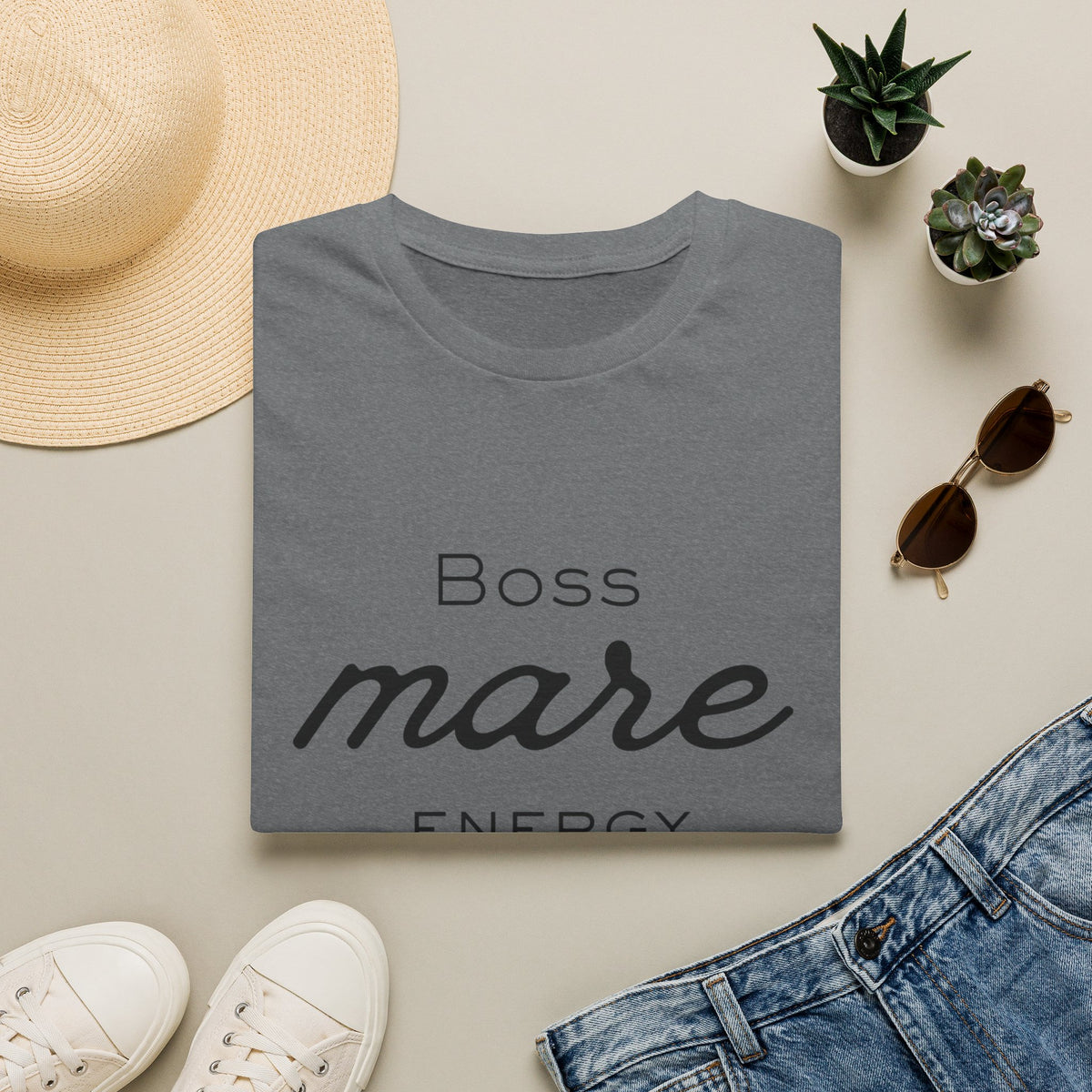 Boss Mare Energy T-Shirt | Horse Mom Tee