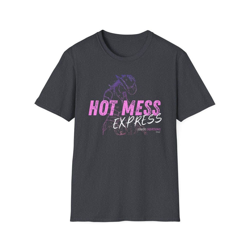 Hot Mess Express T-Shirt — Funny Retro Graphic Tee for Women