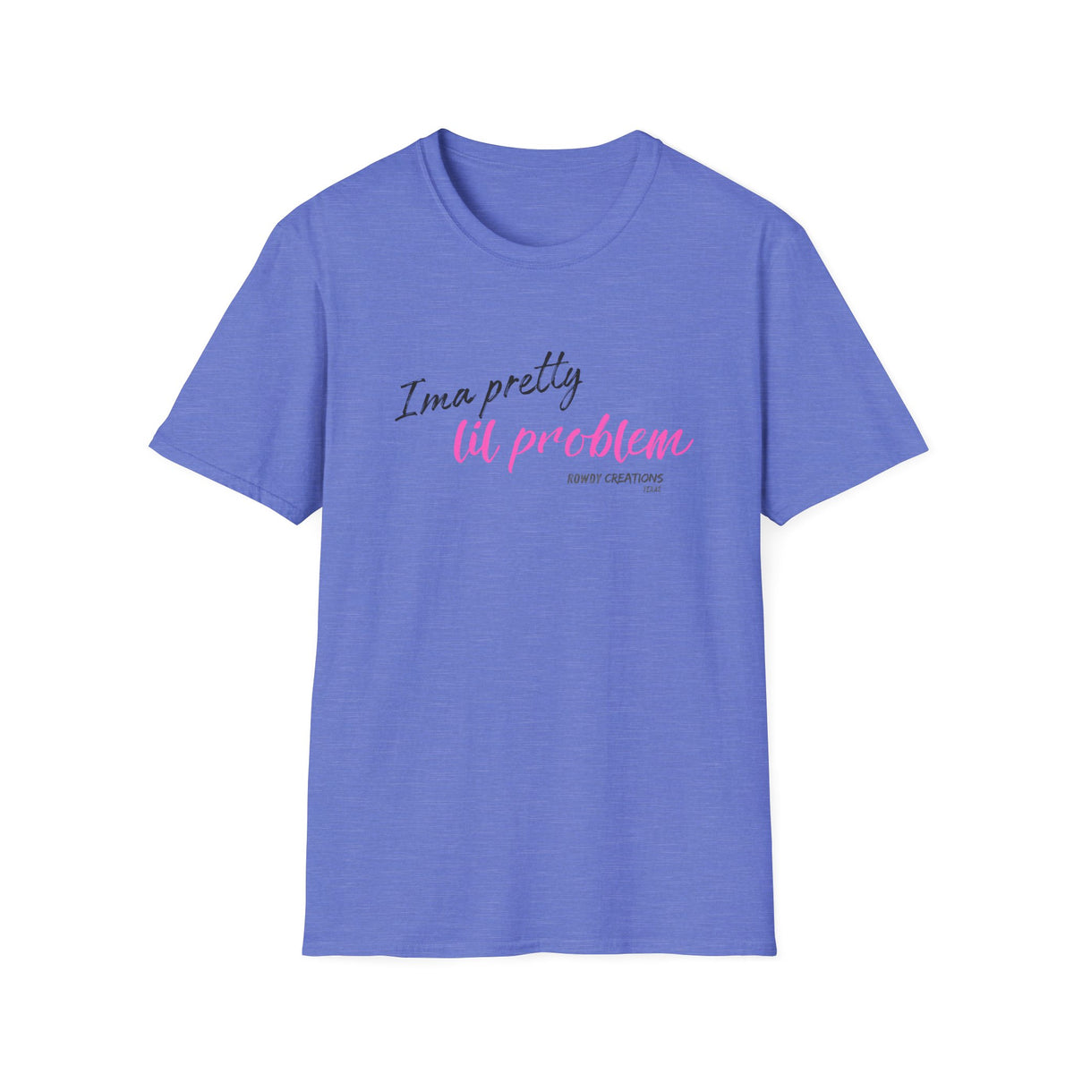 I’m a Pretty Lil Problem Tee — Feminine Statement Graphic T-Shirt
