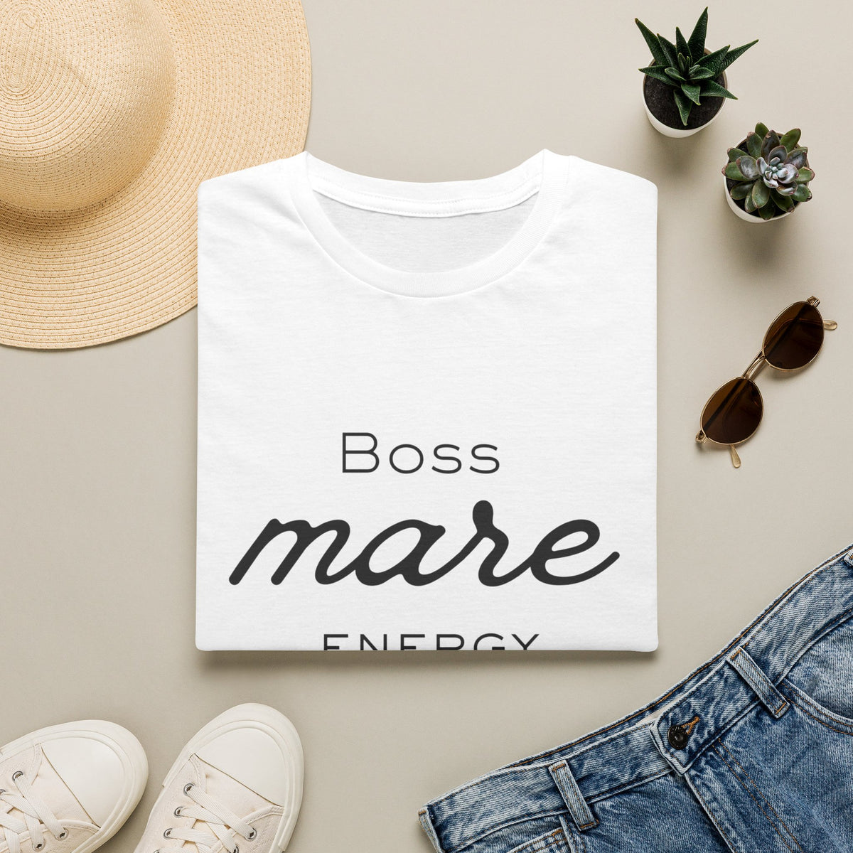 Boss Mare Energy T-Shirt | Horse Mom Tee