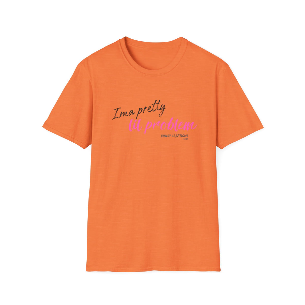 I’m a Pretty Lil Problem Tee — Feminine Statement Graphic T-Shirt