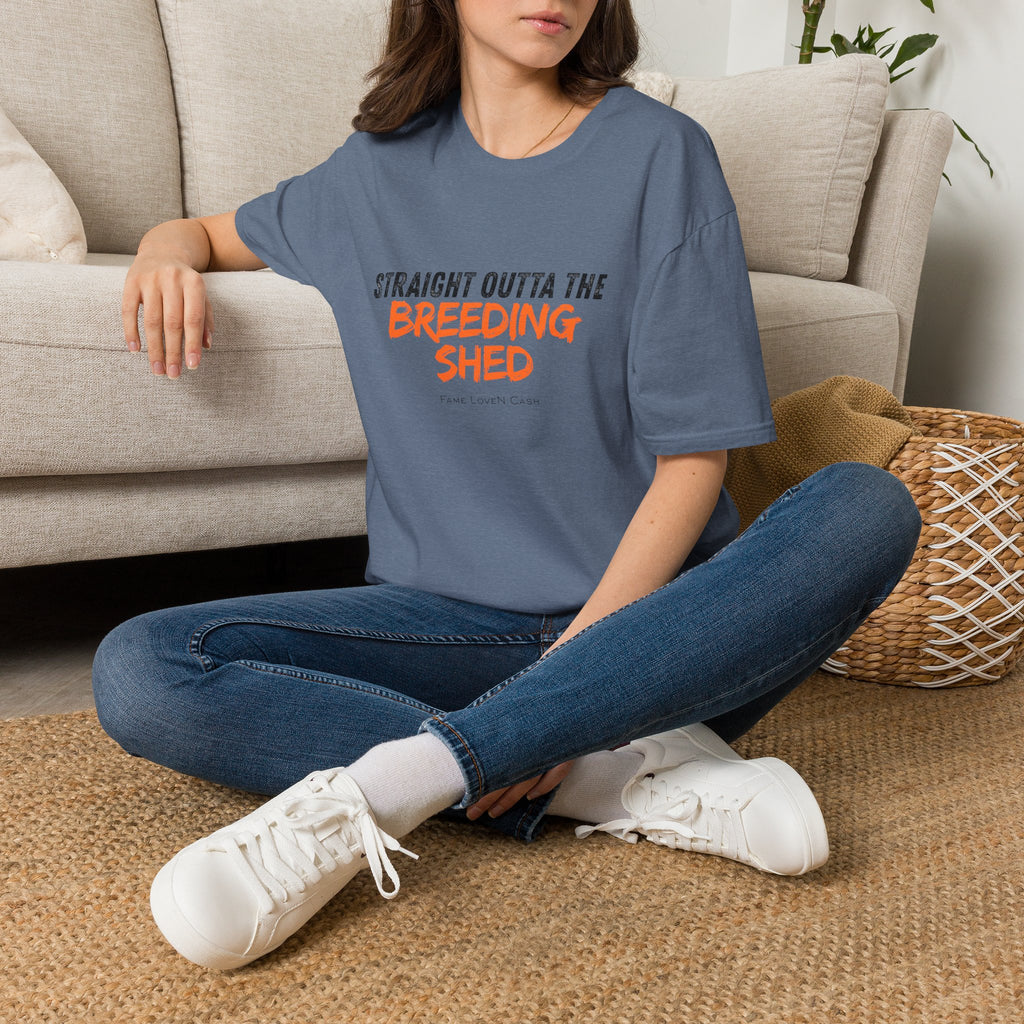 Straight Outta the Breeding Shed T-Shirt | Stallion Life