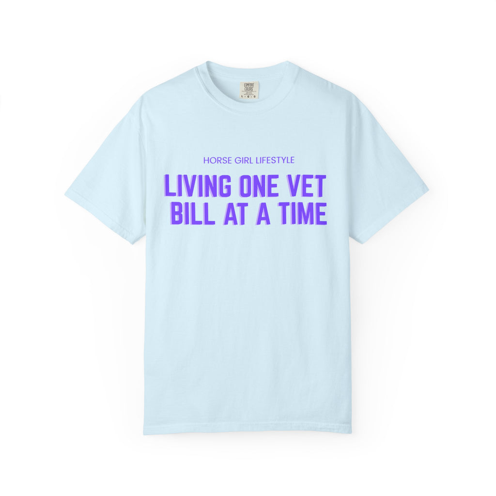 Living One Vet Bill at a Time T-shirt | Horse Girl Lifestyle