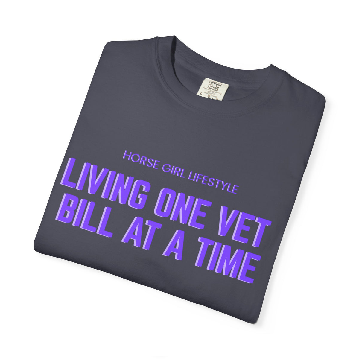 Living One Vet Bill at a Time T-shirt | Horse Girl Lifestyle