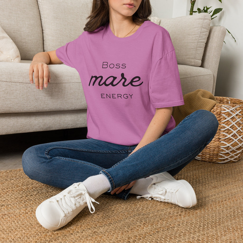 Boss Mare Energy T-Shirt | Horse Mom Tee