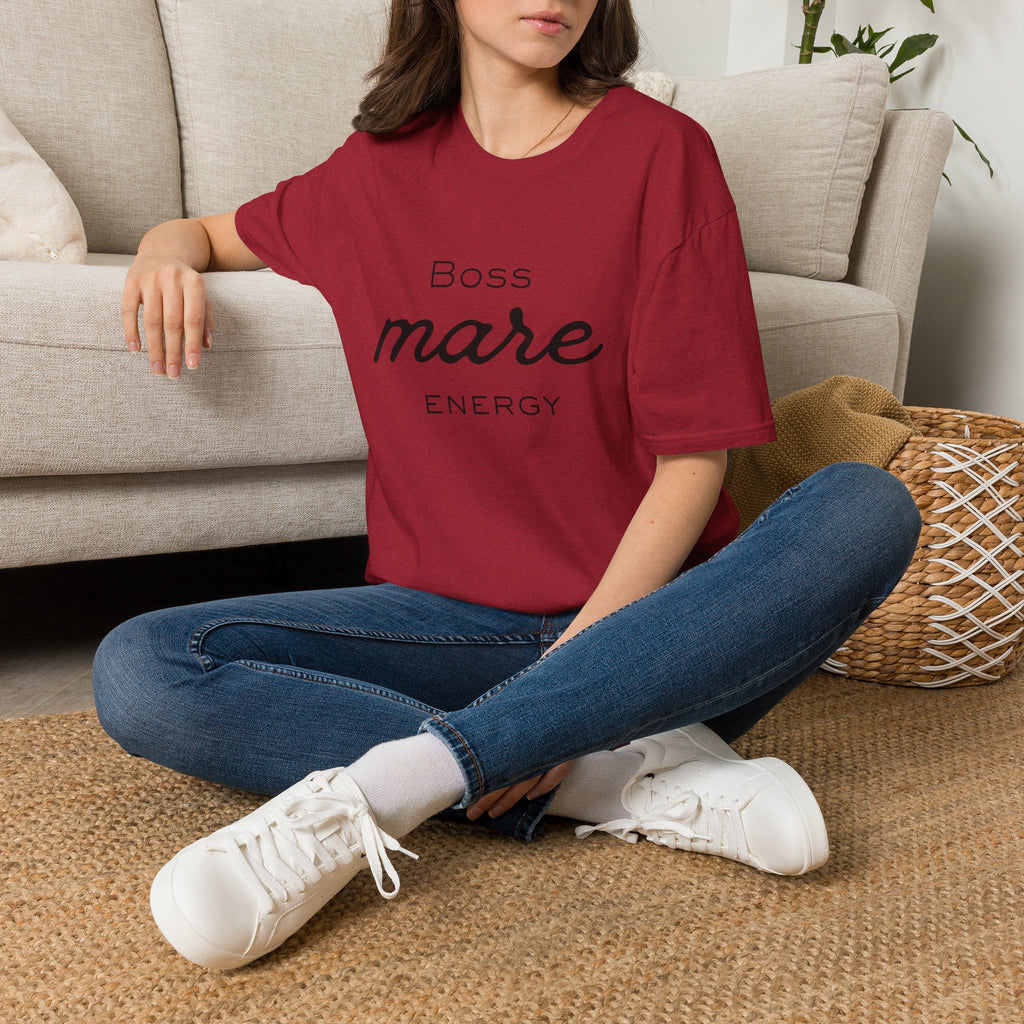 Boss Mare Energy T-Shirt | Horse Mom Tee