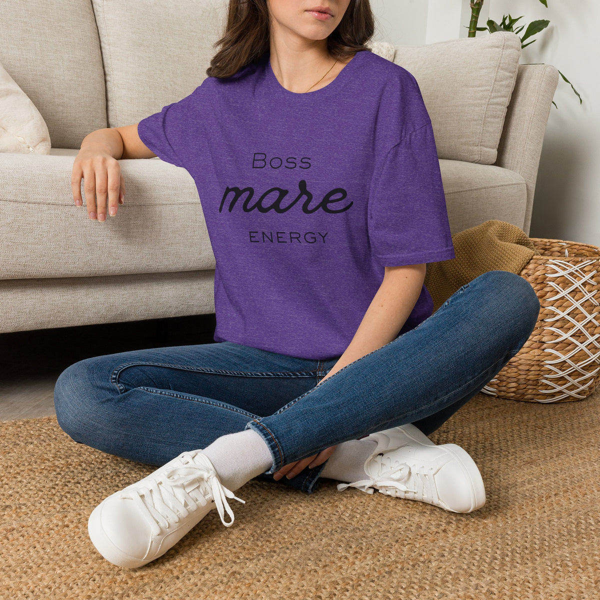 Boss Mare Energy T-Shirt | Horse Mom Tee