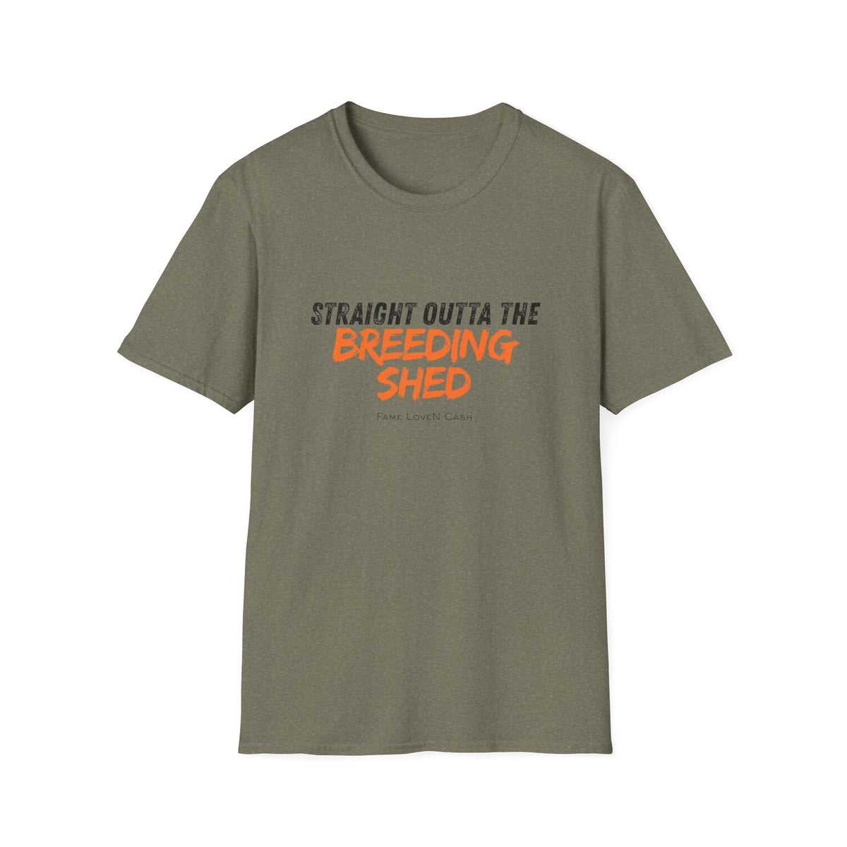 Straight Outta the Breeding Shed T-Shirt | Stallion Life