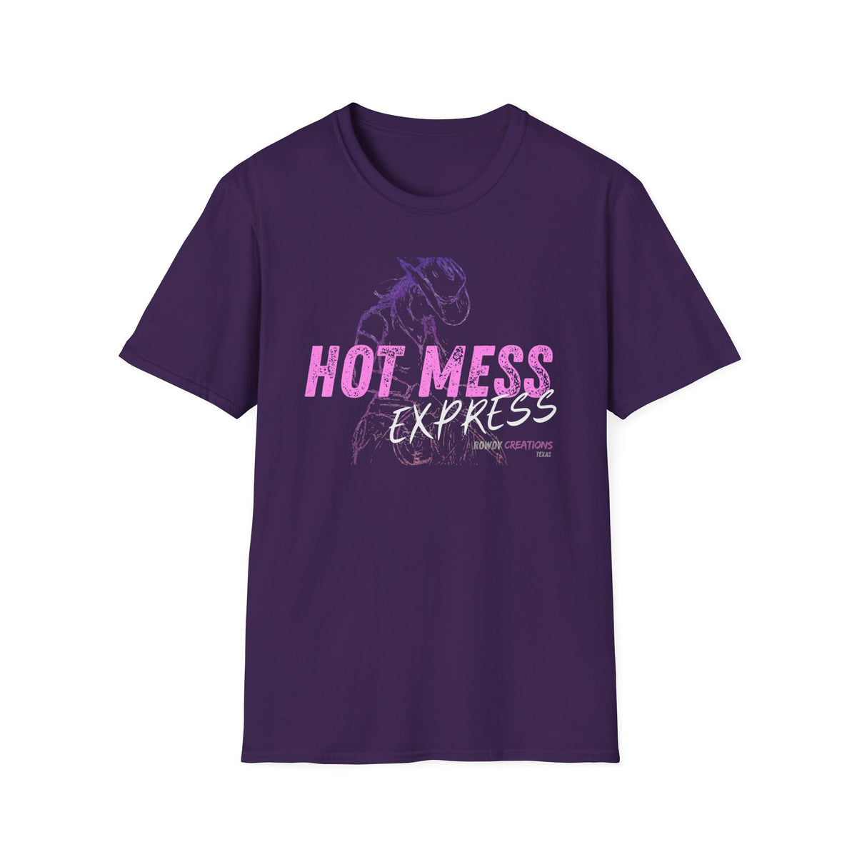 Hot Mess Express T-Shirt — Funny Retro Graphic Tee for Women