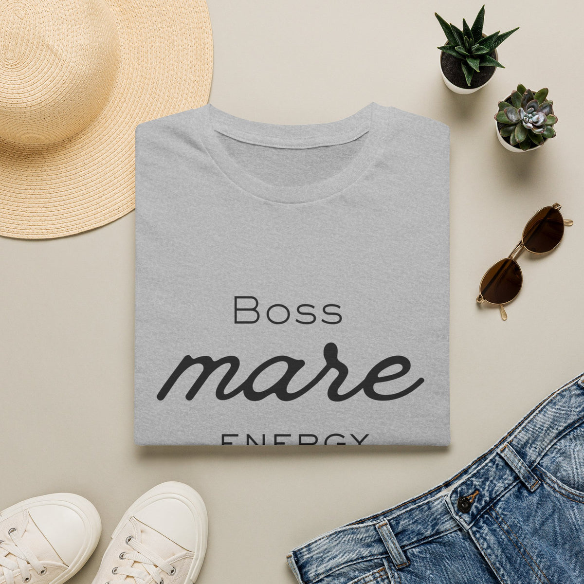 Boss Mare Energy T-Shirt | Horse Mom Tee