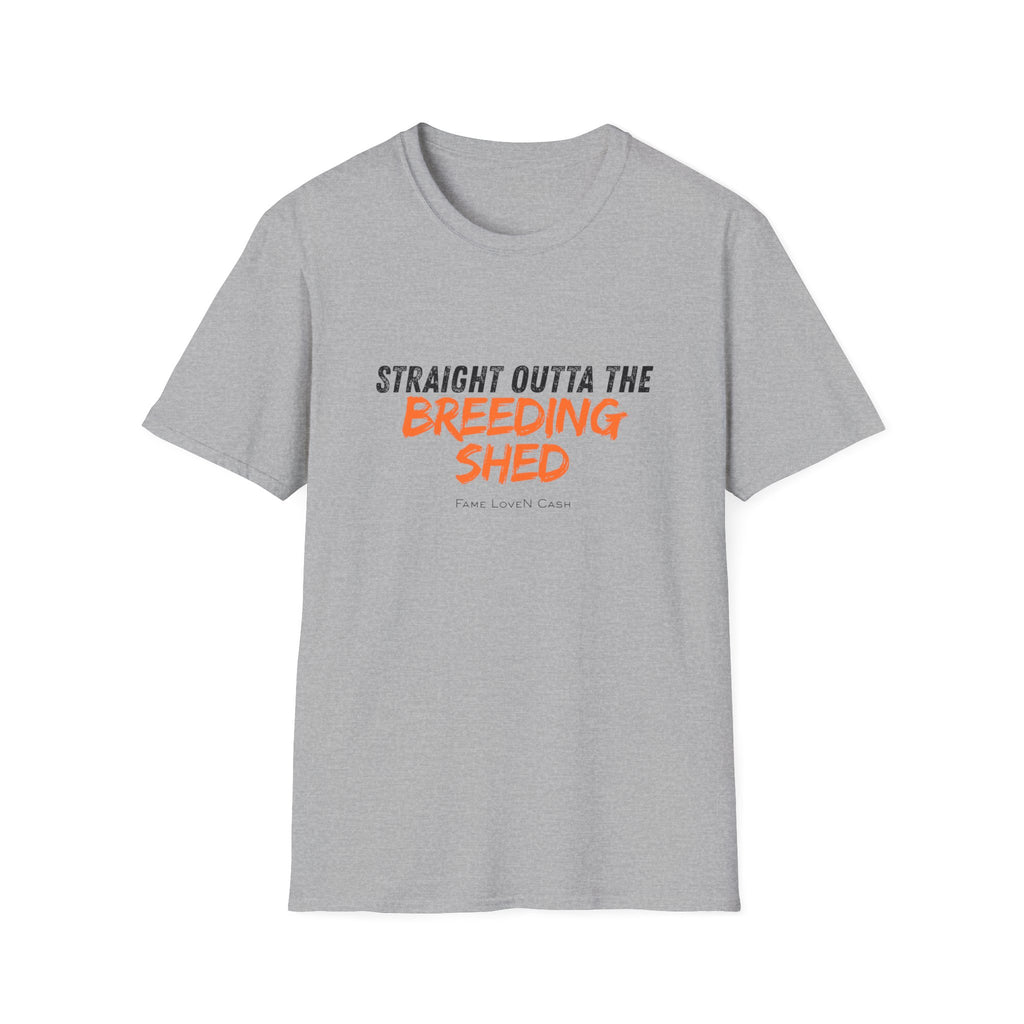 Straight Outta the Breeding Shed T-Shirt | Stallion Life
