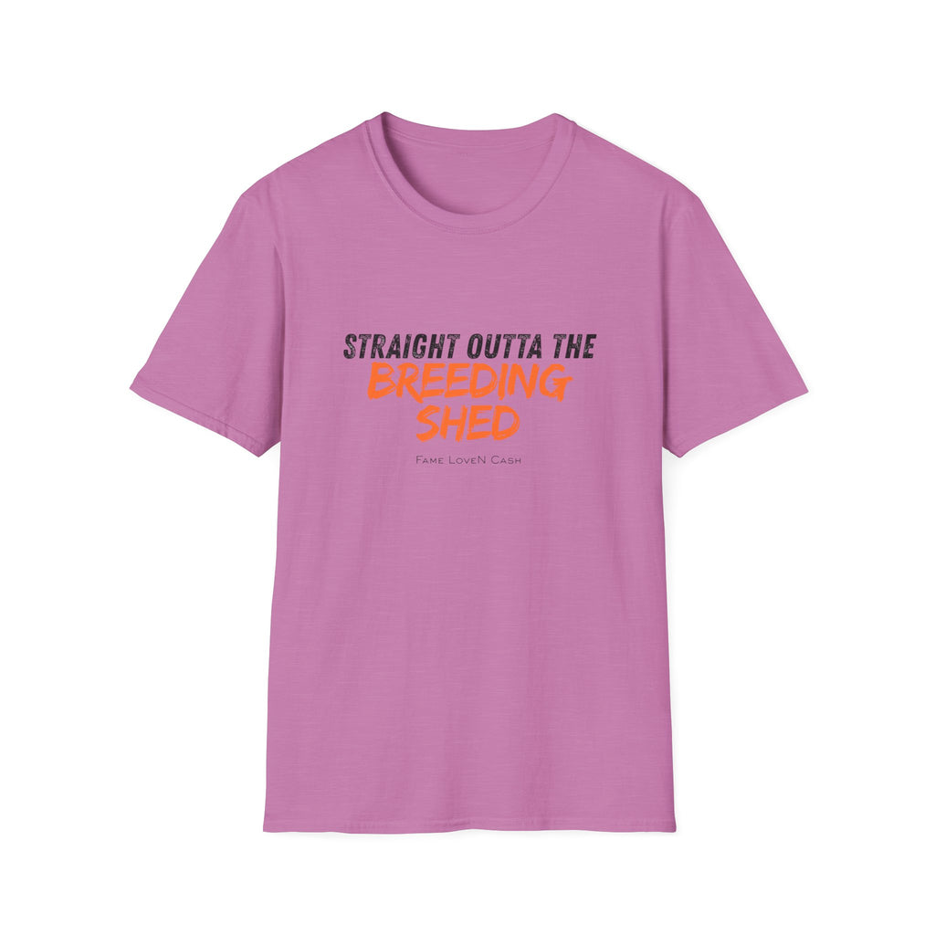 Straight Outta the Breeding Shed T-Shirt | Stallion Life