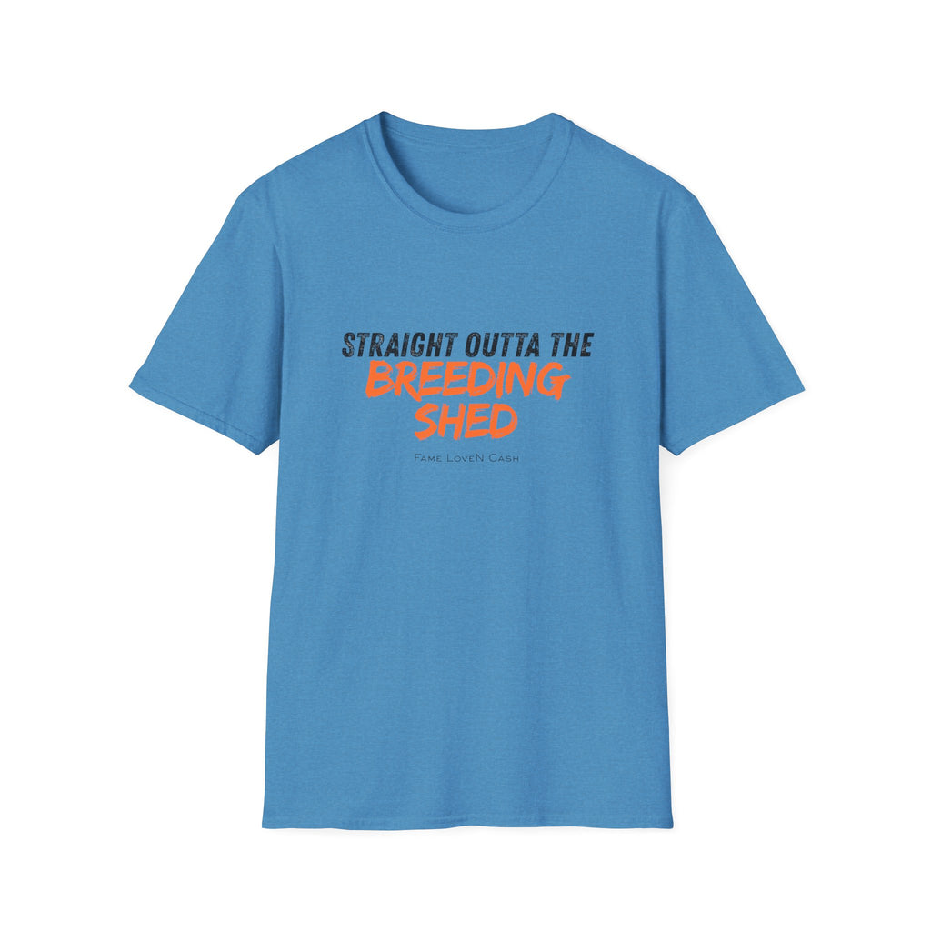 Straight Outta the Breeding Shed T-Shirt | Stallion Life