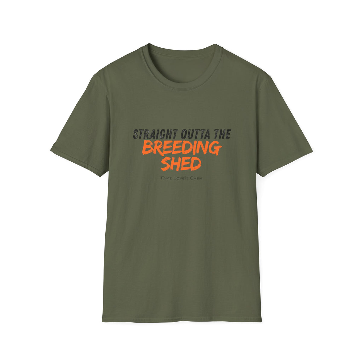 Straight Outta the Breeding Shed T-Shirt | Stallion Life