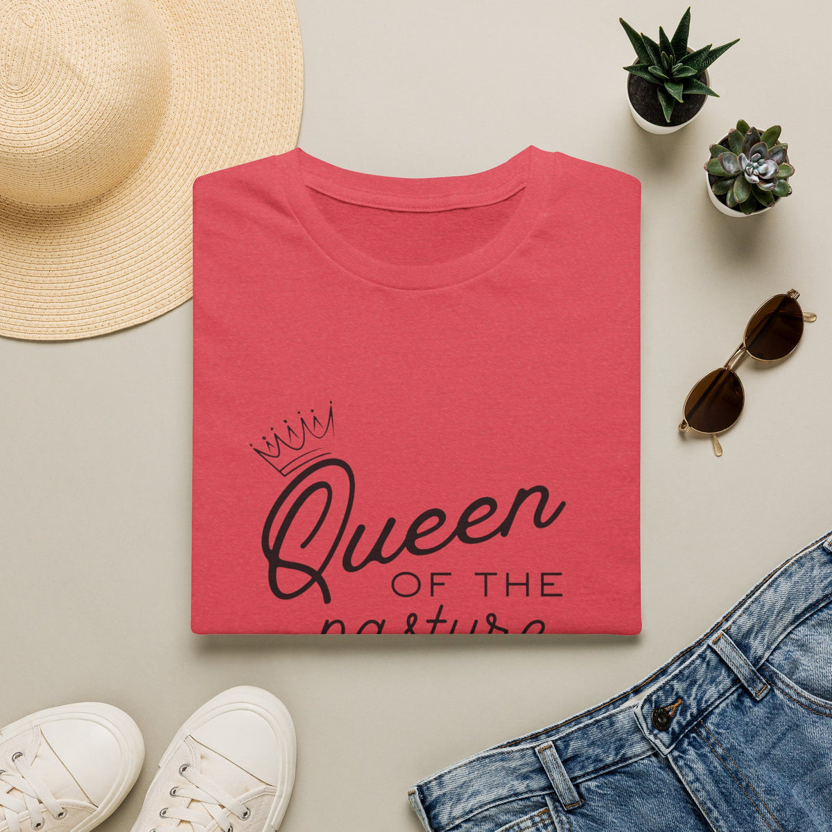 Queen of the Pasture T-Shirt | Mare Life with Crown