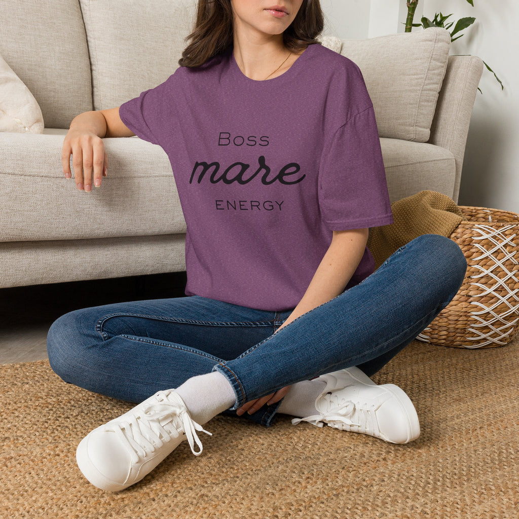 Boss Mare Energy T-Shirt | Horse Mom Tee