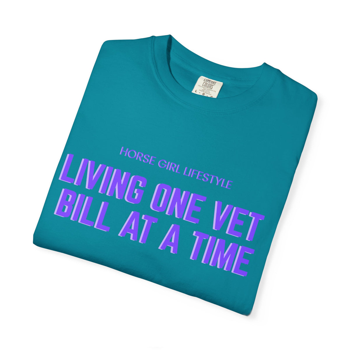 Living One Vet Bill at a Time T-shirt | Horse Girl Lifestyle