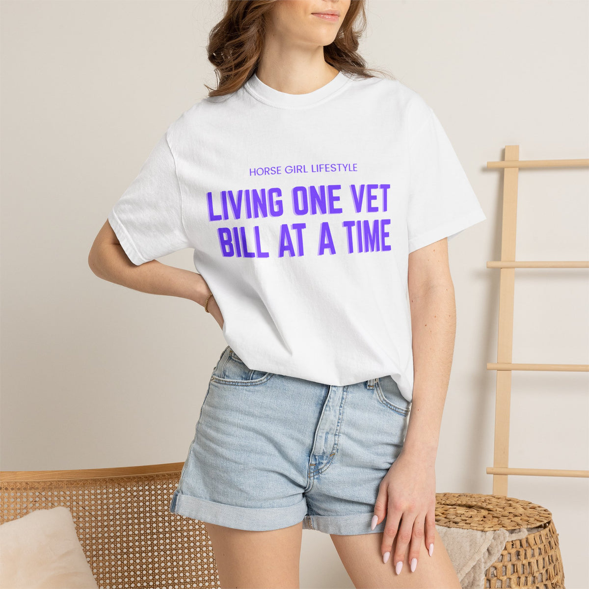 Living One Vet Bill at a Time T-shirt | Horse Girl Lifestyle