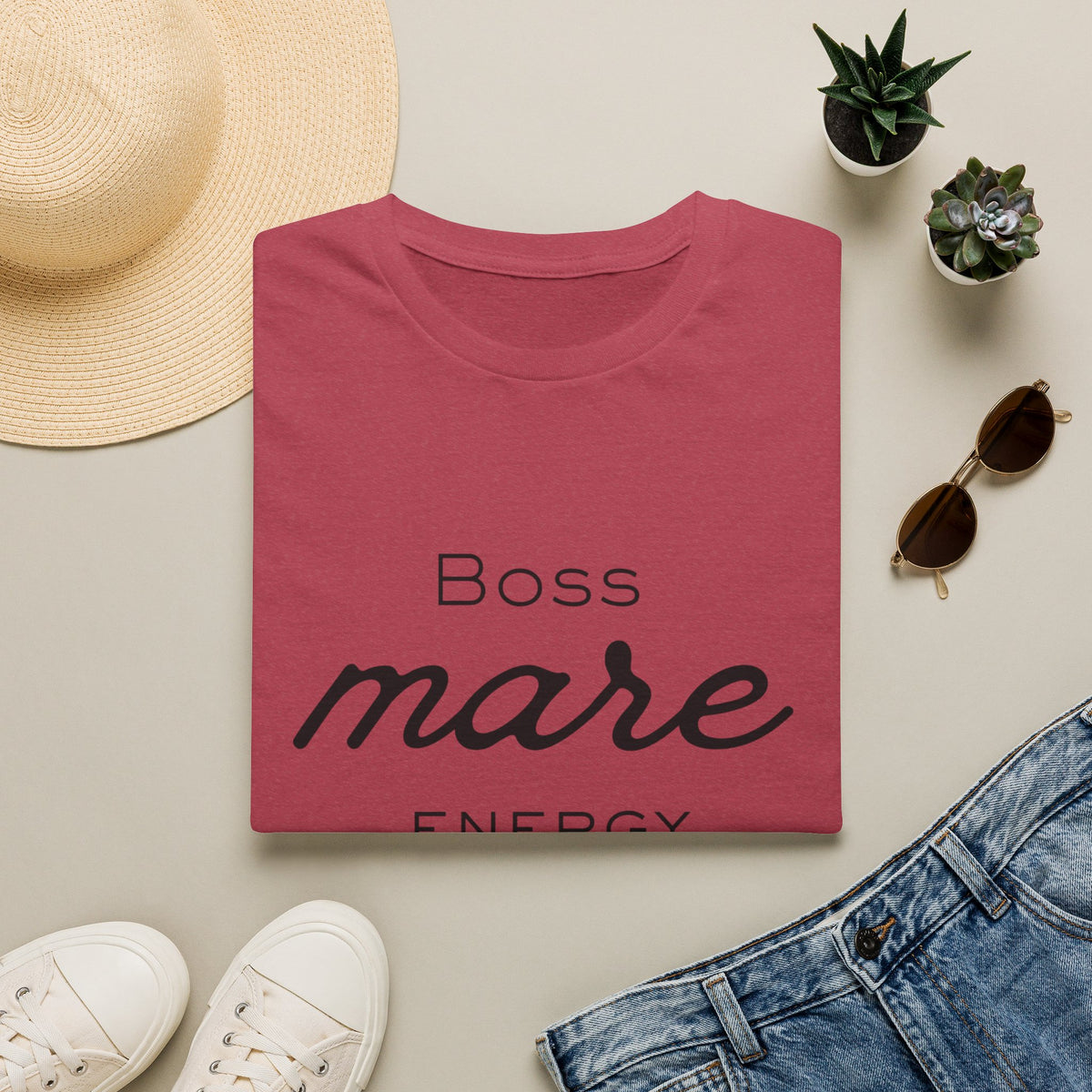 Boss Mare Energy T-Shirt | Horse Mom Tee