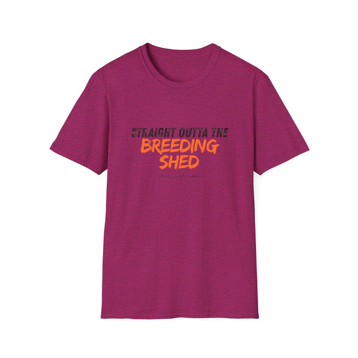 Straight Outta the Breeding Shed T-Shirt | Stallion Life