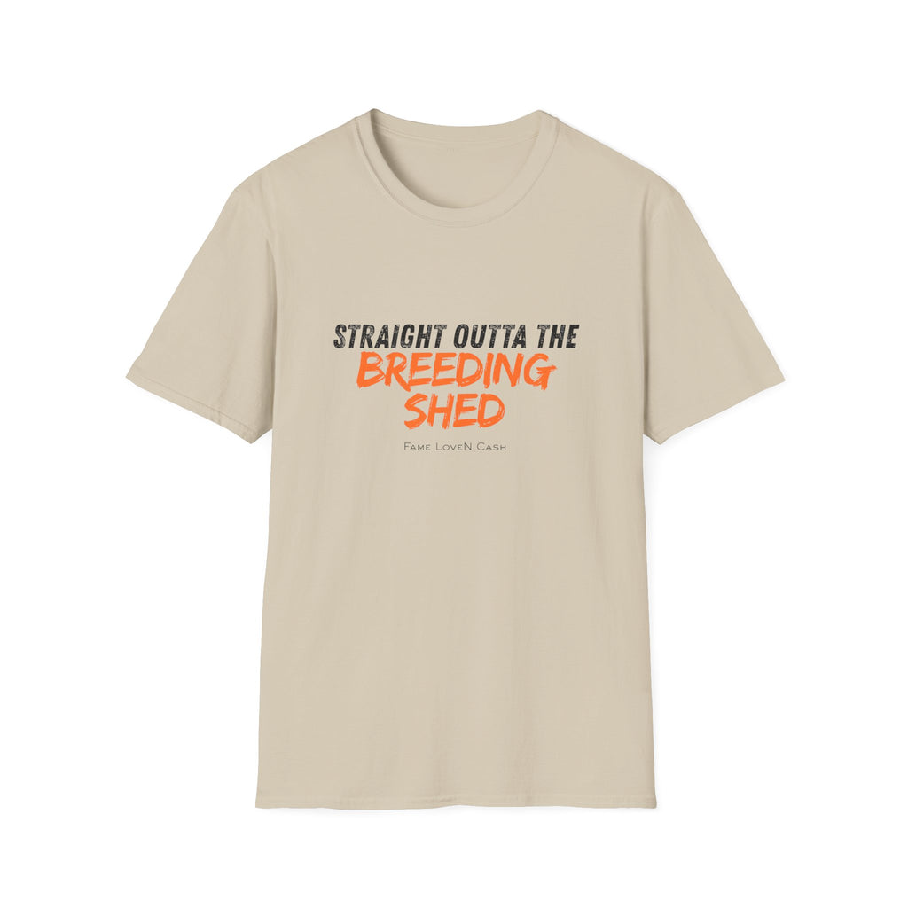 Straight Outta the Breeding Shed T-Shirt | Stallion Life
