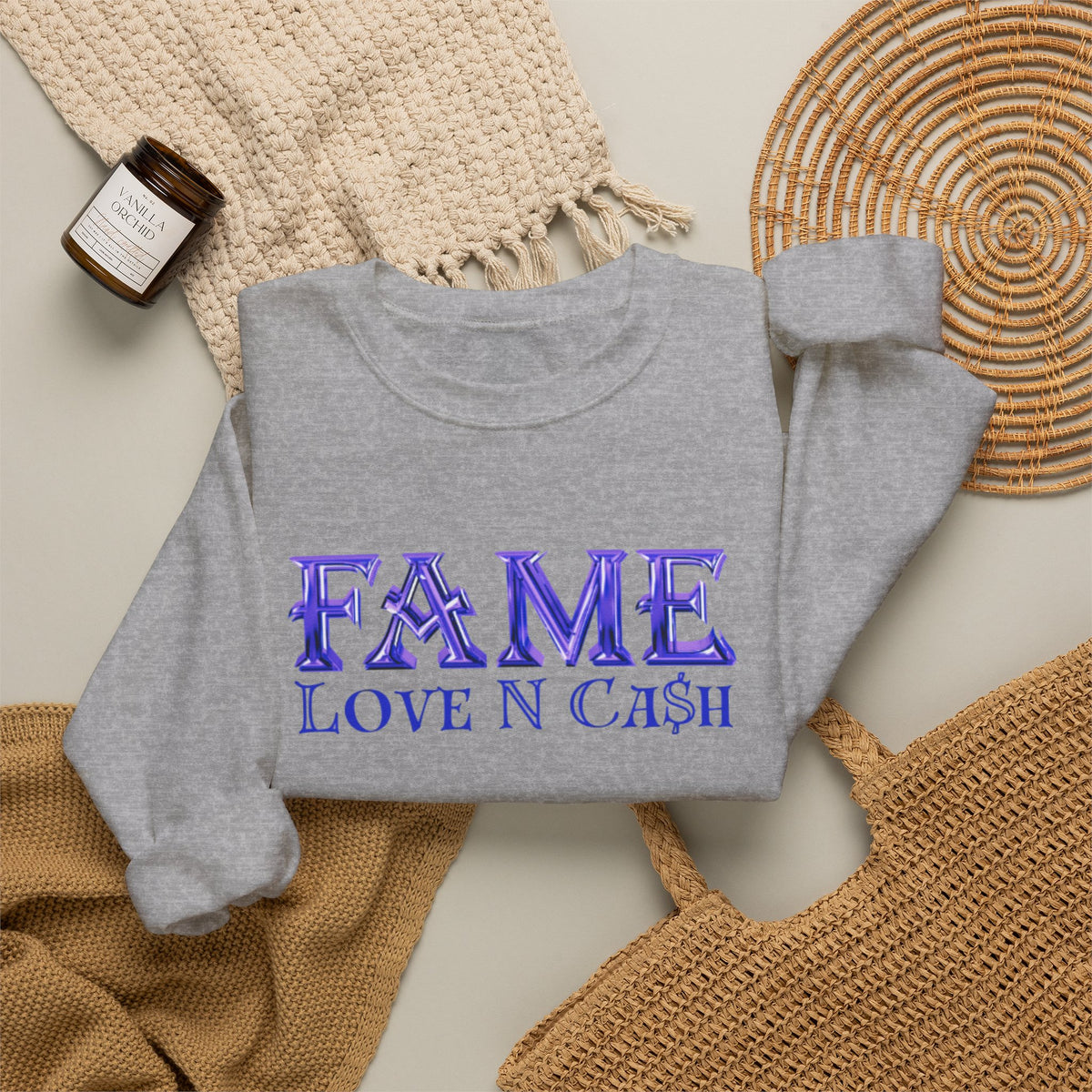 Fame Love N Cash Crewneck Sweatshirt