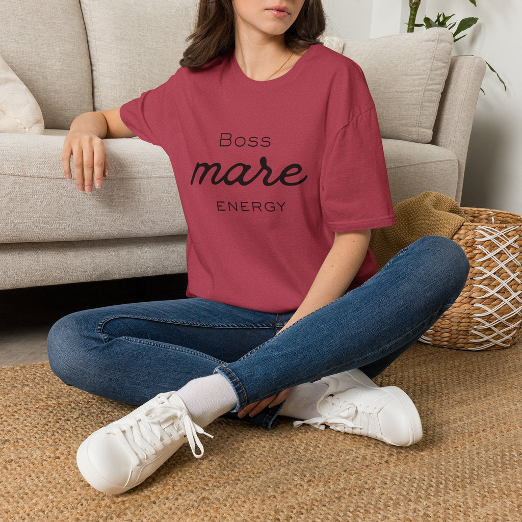 Boss Mare Energy T-Shirt | Horse Mom Tee