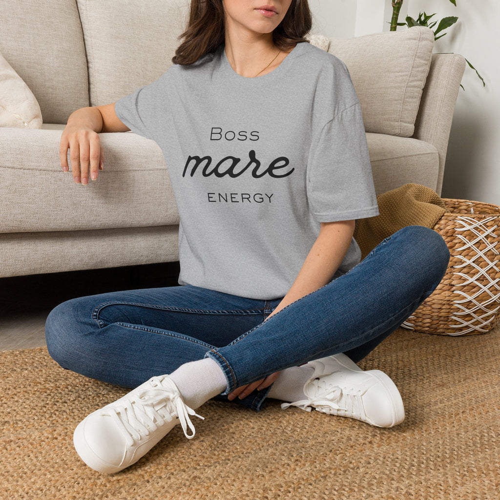 Boss Mare Energy T-Shirt | Horse Mom Tee