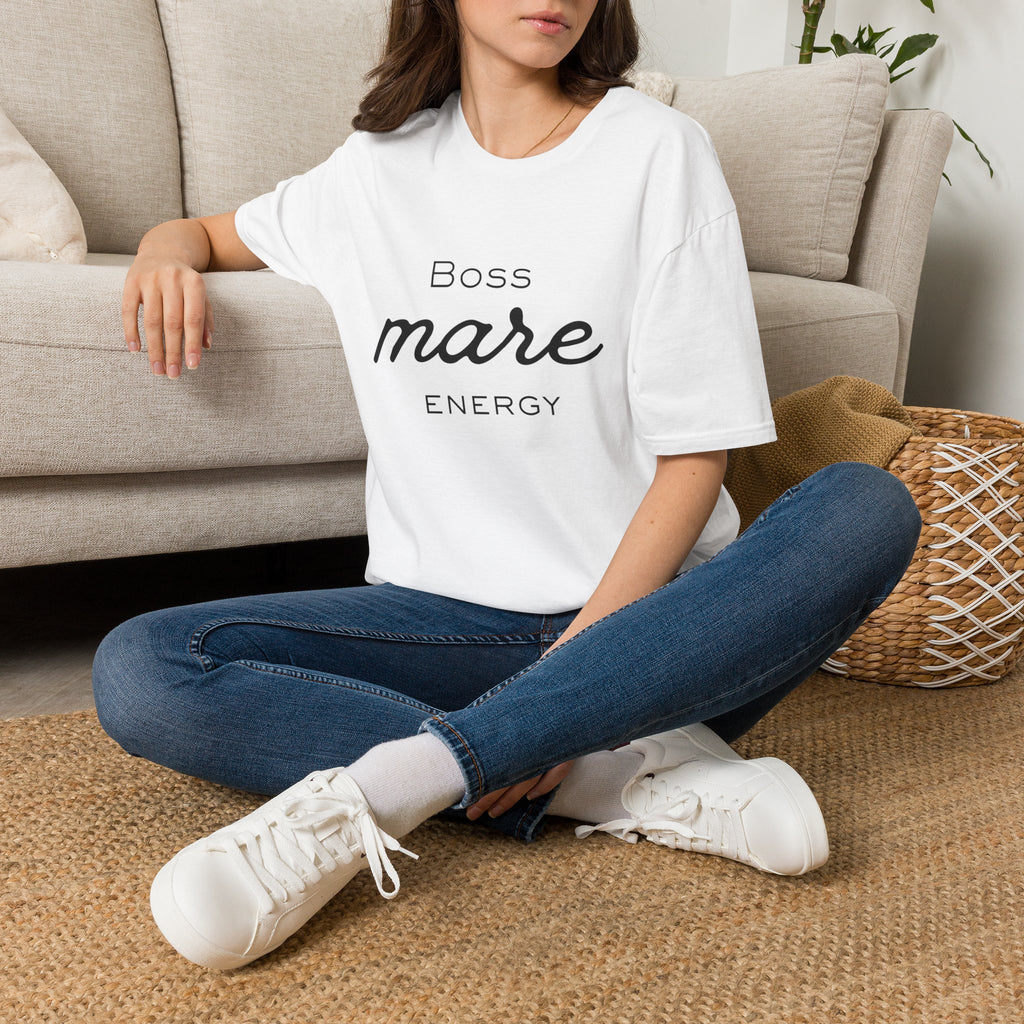 Boss Mare Energy T-Shirt | Horse Mom Tee