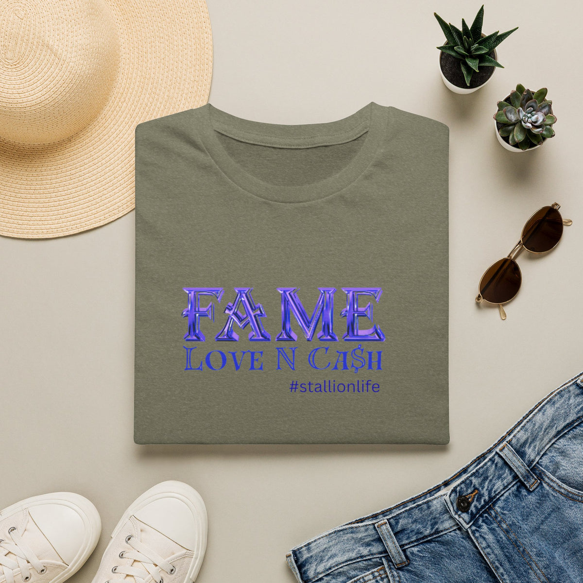 FAME LoveN Cash T-Shirt | #stallionlife graphic tee